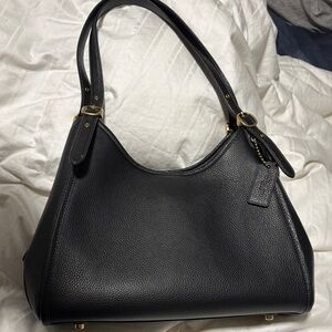Coach  Black Leather Handbag